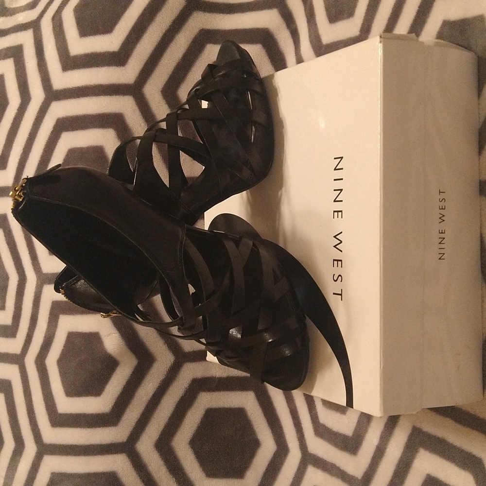 Black Nine West Heels